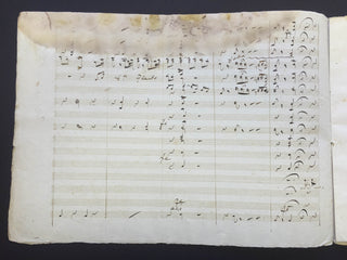 [Donizetti, Gaetano. (1797–1848)] Donzelli, Domenico. (1790–1873) Two Arias for "Fausta" - Autograph Musical Manuscripts