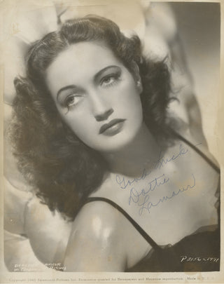 Lamour, Dorothy. (1914–1996) Signed Photograph