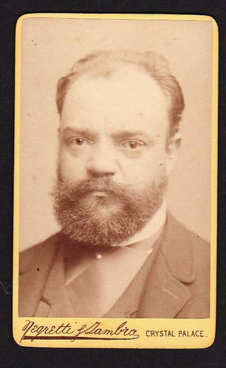 Dvorák, Antonin Leopold. (1841–1904) Original CDV Photograph