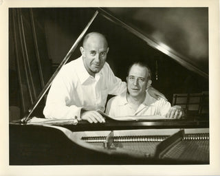 Echániz, José. (1905–1969) & Kleiber, Erich. (1890–1956) & Bauer, Harold. (1873–1951) & Ganz, Rudolph. (1877–1972) & Leinsdorf, Erich. (1912–1993) & Primrose, William. (1904–1982) & Iturbi, José. (1895–1980) & Iturbi, Ámparo. (1898–1969) & Hanson, Howard.