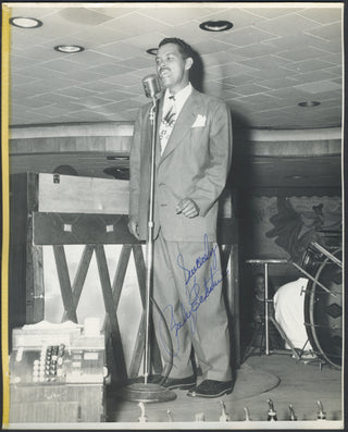 Eckstine, Billy. (1914-1993) Signed Photograph