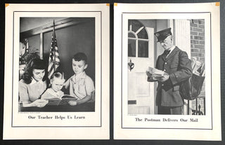 [Community] Stevens, Marion Paine. (Text) The Instructor. Community Helpers Posters