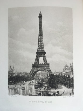 Eiffel, Gustave. (1832 - 1923) La Tour Eiffel en 1900 - SIGNED TO A FAMOUS CAR MANUFACTURER