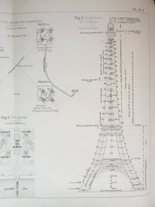 Eiffel, Gustave. (1832 - 1923) La Tour Eiffel en 1900 - SIGNED TO A FAMOUS CAR MANUFACTURER