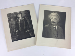 Einstein, Albert. (1879–1955)[Spurr, Ervin Willard.] Original Portrait Photograph