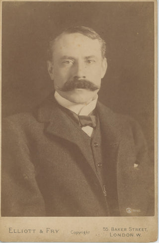 Elgar, Edward. (1857 - 1934) Original Cabinet Photograph