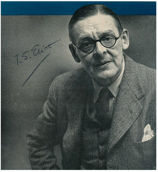 Eliot, T. S. (1888–1965) Signed Photograph