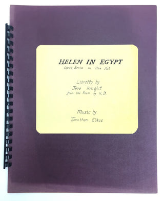 Elkus, Jonathan. (b. 1931) [Ives, Charles. (1874–1954)] Inscribed Scores and Music Manuscript