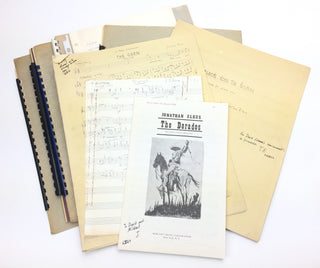 Elkus, Jonathan. (b. 1931) [Ives, Charles. (1874–1954)] Inscribed Scores and Music Manuscript