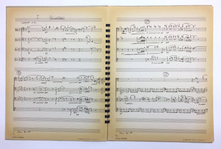 Elkus, Jonathan. (b. 1931) [Ives, Charles. (1874–1954)] Inscribed Scores and Music Manuscript