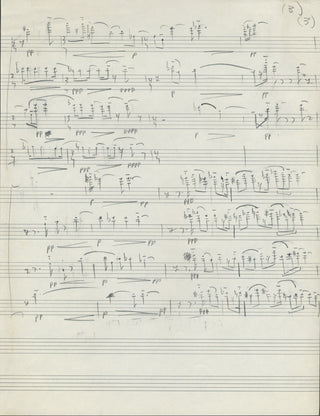 Elkus, Jonathan. (b. 1931) [Ives, Charles. (1874–1954)] Inscribed Scores and Music Manuscript