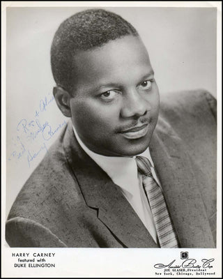 [Jazz] [Ellington, Duke. (1899-1974)]  Signed Photographs