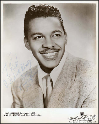 [Jazz] [Ellington, Duke. (1899-1974)]  Signed Photographs