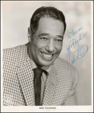 Ellington, Duke. (1899-1974)  Signed Photograph