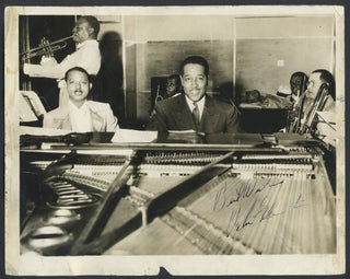 Ellington, Duke. (1899–1974) Signed Photograph at the BBC