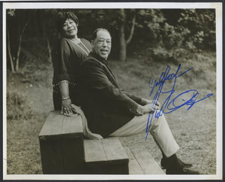 Ellington, Duke. (1899–1974) & Fitzgerald, Ella. (1917–1996) Signed Photograph