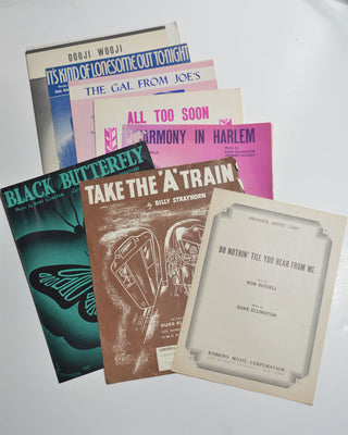 [Ellington, Duke. (1899-1974)] Collection of Sheet Music Owned and Used by Duke Ellington