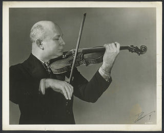 Elman, Mischa.  (1891–1967) Vintage Photograph