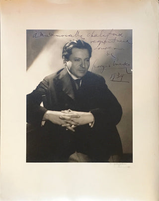 Enesco, Georges. (1881–1955) Signed Photograph