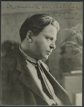 Enesco, Georges. (1881–1955) Signed Photograph