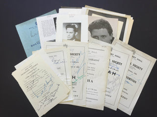 [English Music] Collection of Signed Program Pages from London Concerts of the 1950's