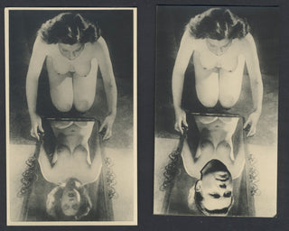 [Erotic Surrealist Postcards] Set of Seven Surreal Postcards