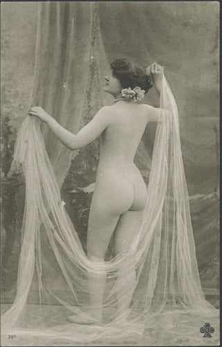 [Lyre] Set of four Erotic Photograph Postcards