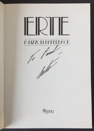 Erté [Romain de Tirtoff] (1892-1990) Erté - SIGNED