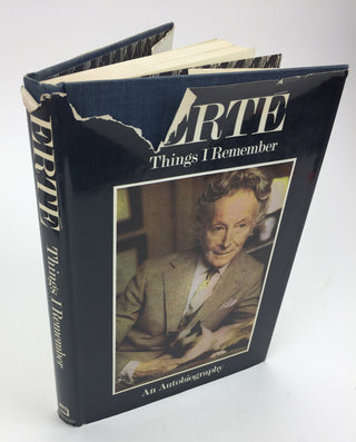 Erté [Romain de Tirtoff] (1892-1990) Erté: Things I Remember - SIGNED