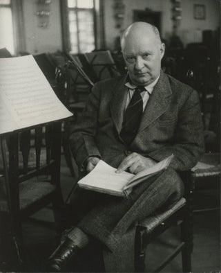 [Hindemith, Paul. (1895–1963)] Eschen, Fritz. (1900–1964) Original Photograph