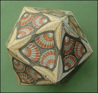 Escher, Maurits Cornelis. (1898 - 1972) Icosaeder (ICOSAHEDRON)