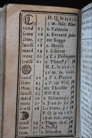 [Embroidered Binding] New Year's Gift Book Etrennes Mignonnes Pour l'An de N. Seigneur MDCCLXXXV