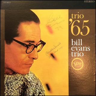 [Jazz & Song] Evans, Bill. (1929–1980) Bill Evans Trio - SIGNED LP