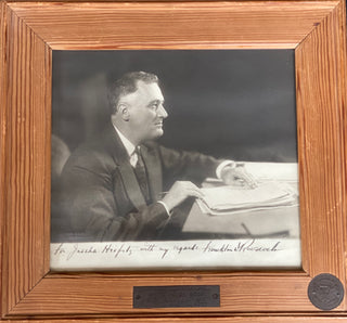 Roosevelt, Franklin D. (1882–1945) [Heifetz, Jascha. (1901–1987)] Signed Photograph - Dedicated to Heifetz!