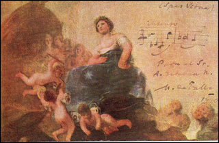 Falla, Manuel de. (1876-1946) "Spes Vitae" - Autograph Musical Quotation