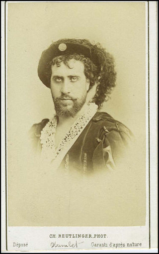 Faure, Jean-Baptiste. (1830 - 1914) CDV Photograph as Hamlet