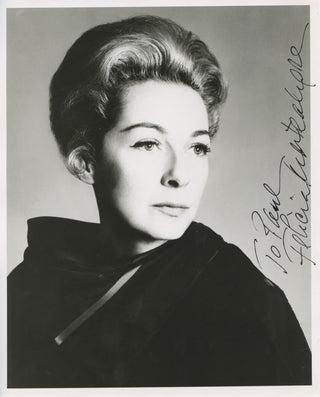 Montealegre, Felicia. (1922–1978) [Bernstein, Leonard. (1918–1990)] Signed Photograph