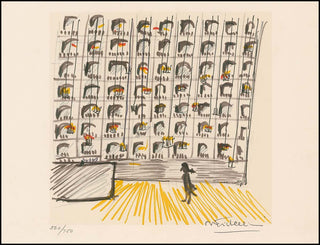 Fellini, Federico. (1920–1993) Signed Lithograph