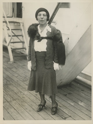 Ferber, Edna. (1885–1965) Original 1930 Photograph