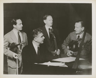 The Festival Quartet [Primrose, William. (1904–1982)] [Goldberg, Szymon. (1909–1993)] Concert Program and Photograph