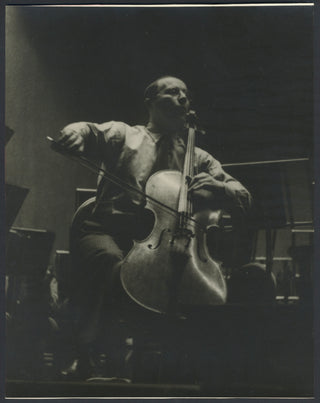 Feuermann, Emanuel. (1902–1942) Original Photograph