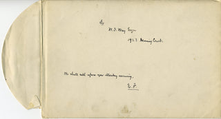 Field, Eugene. (1850 - 1895) Archive of Autograph Poems and Documents, including an unpublished manuscript fable