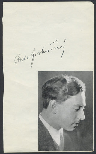 Firkušný, Rudolf. (1912–1994) Autograph Signature