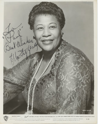 Fitzgerald, Ella. (1917–1996) Signed Photograph