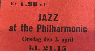 [Jazz at the Philharmonic] Fitzgerald, Ella. (1917–1996) & Roach, Max. (1924–2007) & Peterson, Oscar. (1925–2007) & Phillips, Flip. (1915–2001) & Jones, Hank. (1918–2010) & Young, Lester. (1909–1959) & Eldridge, Roy. (1911–1989) & Brown, Ray. (1926–2002)