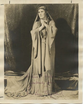 Flagstad, Kirsten. (1895–1962) Signed Photograph as Isolde