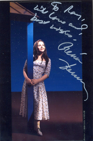 Fleming, Renée. (b. 1959) Signed Photograph in "Susannah"