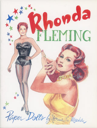 Fleming, Rhonda. (1923-2020) "Rhonda Fleming: Paper Dolls by Norma Lu Meehan" - SIGNED