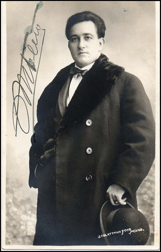 Fleta, Miguel. (1897–1938) Signed Photograph