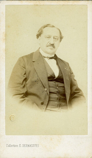 Flotow, Friedrich Freiherr von. (1812-1883) Original CDV Photograph